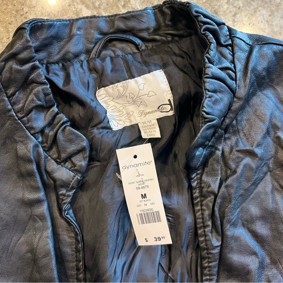 Dynamite Faux Leather Jacket - Picture 4 of 4